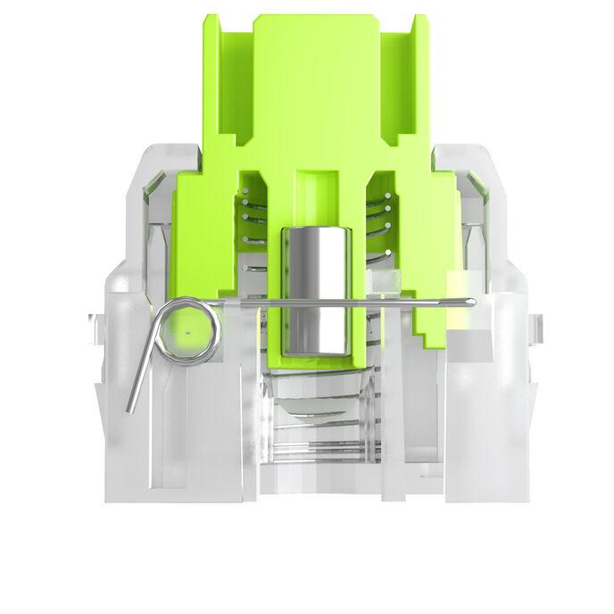 Glorious Raptor He Standard Switch, Hall Effect, Clicky, MX-Stind, 55G-lubrizzato, 36 pezzi (Glo-KB-Acc-Swt-Raptor-HE-36)