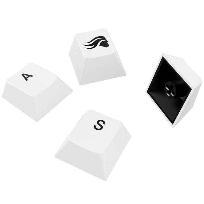 Glorious PC Gaming Race GPBT Basics KeyCaps ANSI Layout US PBT Dye-Sub-Classic White (Glo-KB-Acc-Kc-Gpbt-Ba-Cwht-US)