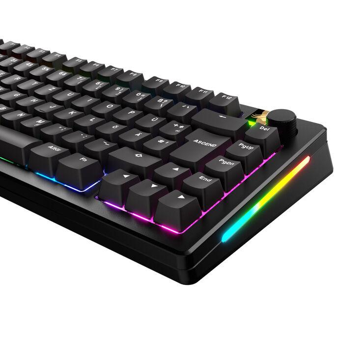 Glorious PC Gaming Race GPBT Basics KeyCaps Layout DE PBT Dye-Sub-Classic Black (Glo-KB-Acc-Gpbt-Ba-Cblk-De)
