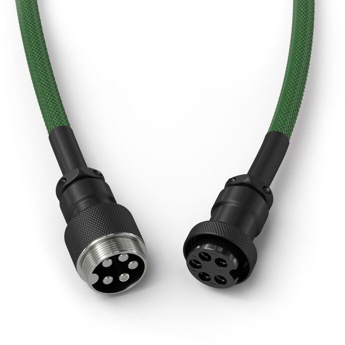 Glorious Gaming GLO-KB-ACC-CBL-COIL-FGRN cavo per tastiera/mouse Verde 1,4 m