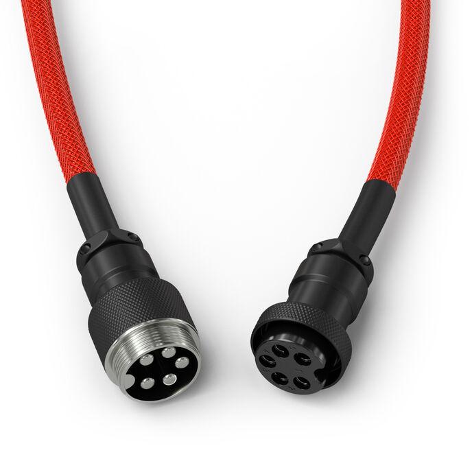 Glorious Gaming GLO-KB-ACC-CBL-COIL-CRED cavo per tastiera/mouse Rosso 1,4 m