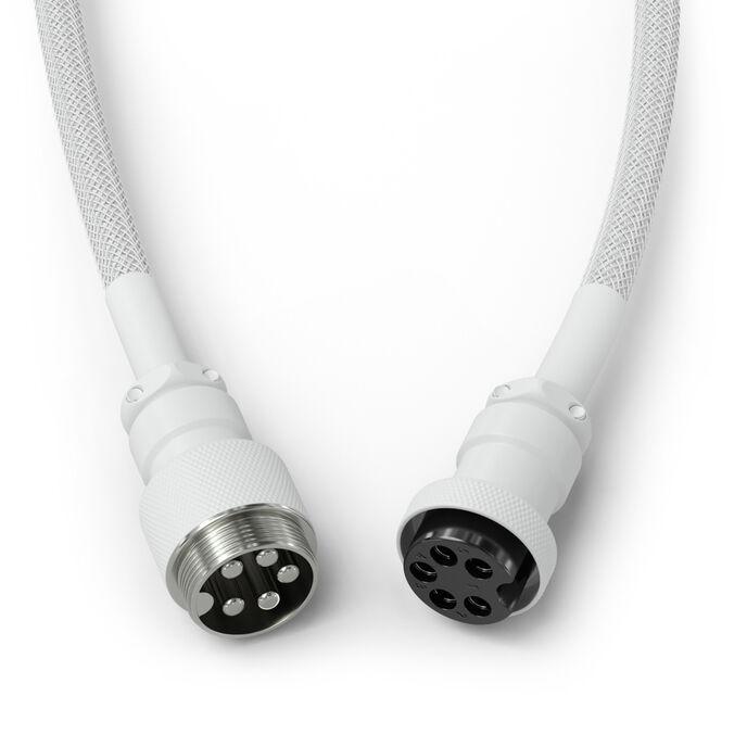 Glorious Gaming GLO-KB-ACC-CBL-COIL-GWHT cavo per tastiera/mouse Bianco 1,4 m