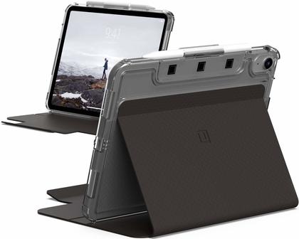[U] by UAG Lucent 27,7 cm [10.9] Custodia a libro Nero, Trasparente (Tablet Case 27.7 Cm [10.9] - Cover Black, Transparent - Wa