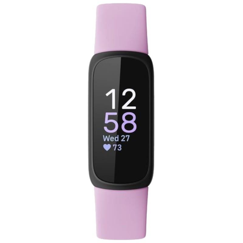Fitbit Inspire 3 AMOLED Tracciatore di attivit da braccio Nero Lill (Fitbit Inspire 3 Black/Lilac Bliss Akt)