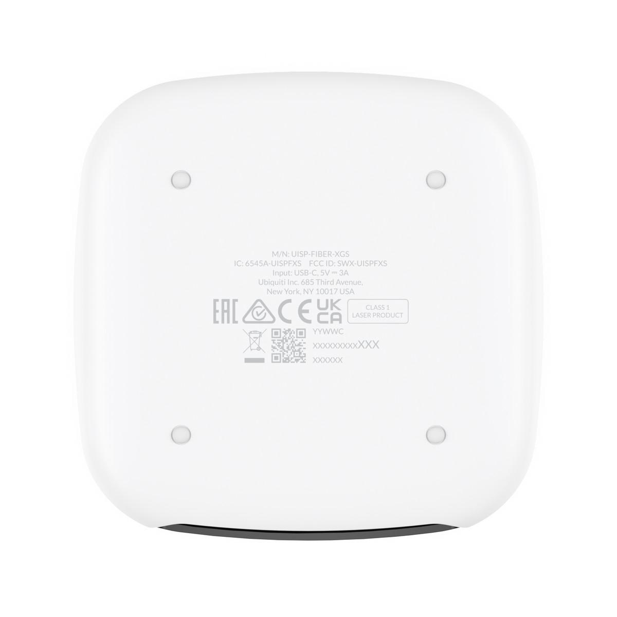 Ubiquiti UISP-FIBER-XGS ONT UISP Fiber XGS 1x XGS-PON 1x RJ45 10Gb/s