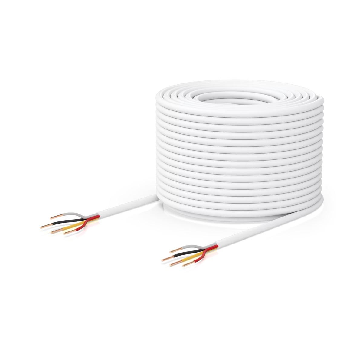 Ubiquiti UACC-Cable-DoorLockRelay-2P | Cavo che collega la serratura elettrica/magnetica a Unifi Hub | 152,4 m, 2 coppie di fili