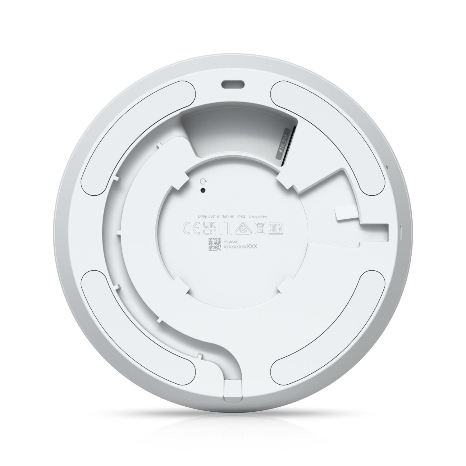 Indoor/outdoor 2K PoE camera - with pan-tilt-zoom - functionality that offers full 360 surveillance. White - Warranty 24M