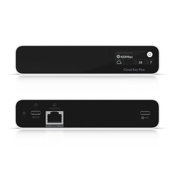 â€¢ Kompakte UniFi-Konsole, die eine direkte Verbindung zum Site Manager unter https://unifi.ui.com/ herstellt und so eine