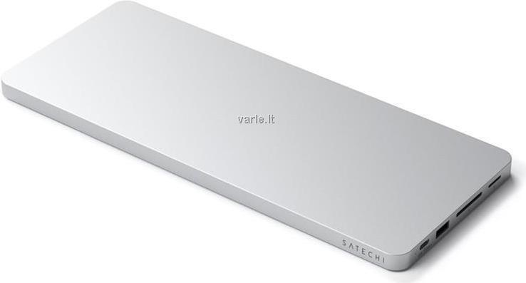 ST-UCISDS, cablato, USB 3.2 Gen 2 (3.1 Gen 2) Type-C, argento, MicroSD (TransFlash), SD, NVMe, SATA, M.