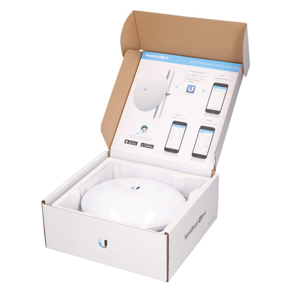 Ubiquiti NBE-5AC-GEN2 CPE NanoBeam 5GHz 1x RJ45 1000Mb/s 19dBi