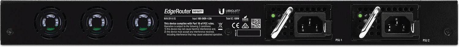 Ubiquiti ER-8-XG | Router | EdgeMAX EdgeRouter, 8x SFP+, 1x RJ45 1000Mb/s