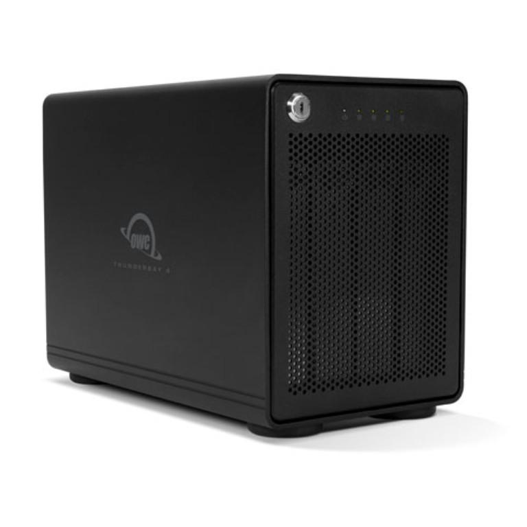 OWC Thunderbay 4 RAID - Box esterno 32TB - 2x Thunderbolt 3 - RAID Soft 0,1,5