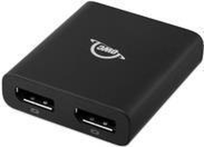 Adattatore OWC USB-C a 24 pin hun - 2 x DisplayPort a 20 pin hun