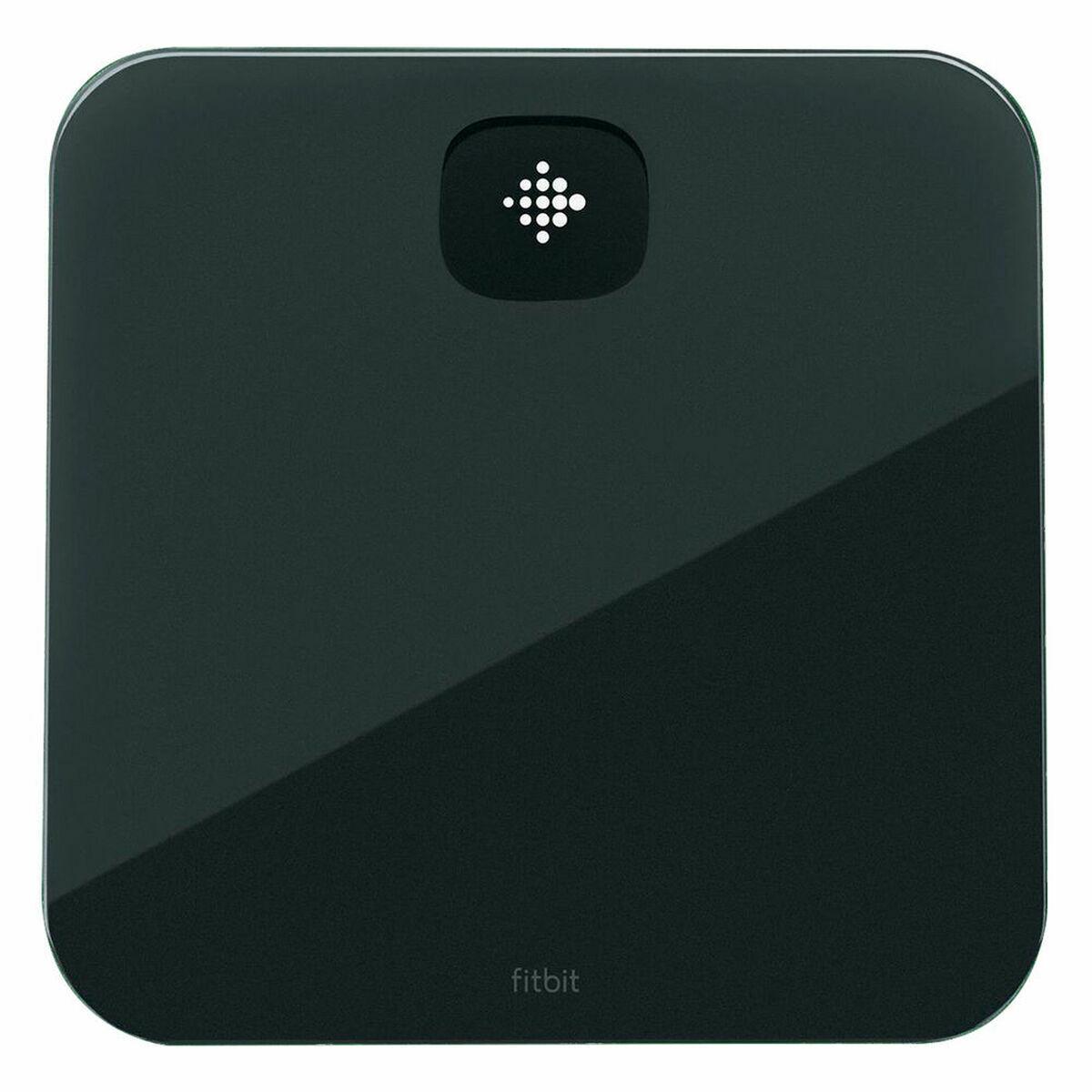 Fitbit Aria Air Bilancia pesapersone elettronica Quadrato Nero (Fitbit Aria Air Smart - Bathroom scales - black)
