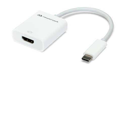 Adattatore USB Spina USB-C e presa GT HDMI 4K bianca 11 cm