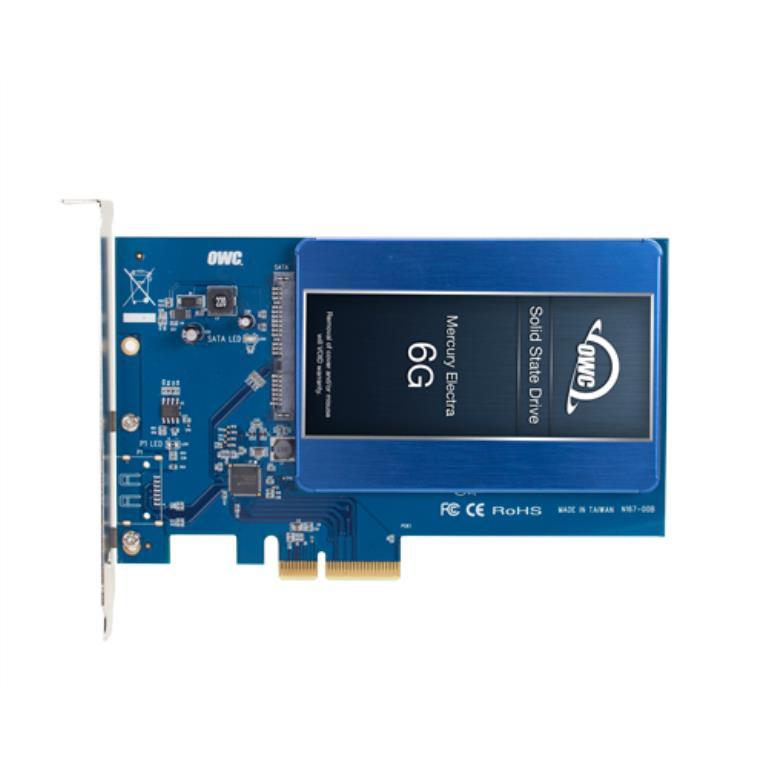 OWC Accelsior S - per aggiunta HDD / SSD 2,5" - Compatibile MacPro 4,1 e 5,1 / PC - E necessaria PCI-Express 2.0 x4 slot