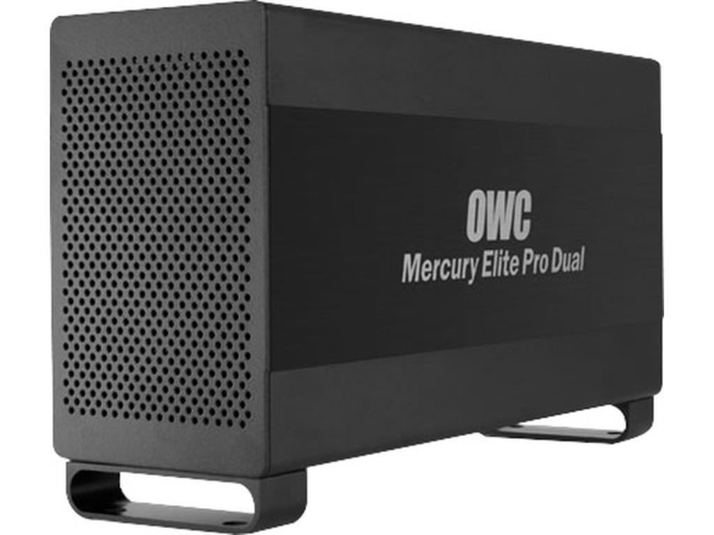 OWC Mercury Elite Pro Dual - Box per 2 HDD 3,5" - 2xThunderbolt 2, 1xUSB3.1 - RAID 0/1/JBOD