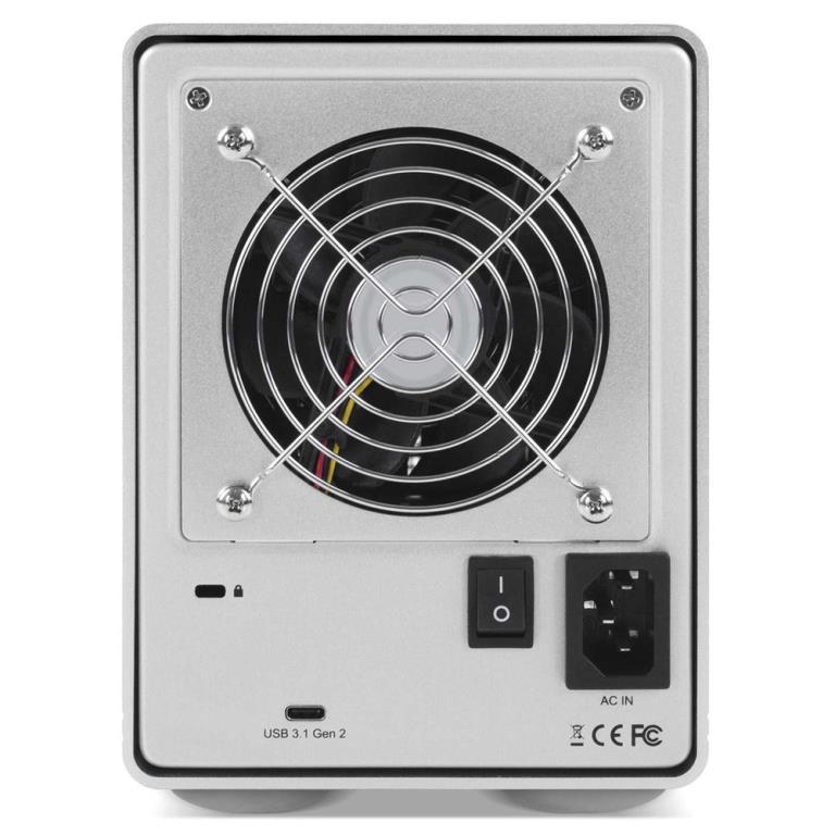 OWC Mercury Elite Pro Quad RAID 32TB (4x8TB HDD)- USB3.1 Gen 2 - RAID 0,1,4,5,1+0, JBOD