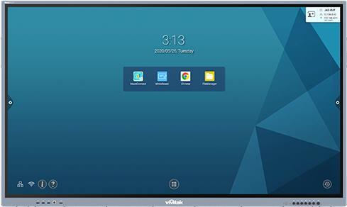 Vivitek NovoTouch EK655i lavagna interattiva 165,1 cm [65] 3840 x 2160 Pixel Touch screen Grigio USB (EK655i Novotouch 4K 65 &