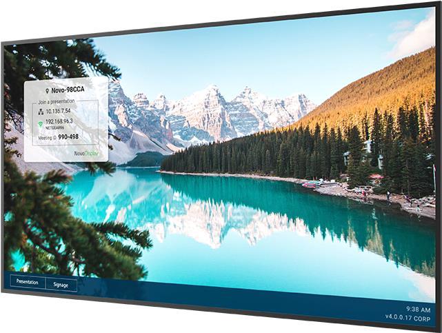 DK863 NovoDisplay 4K 86 & Wall Mount Kit
