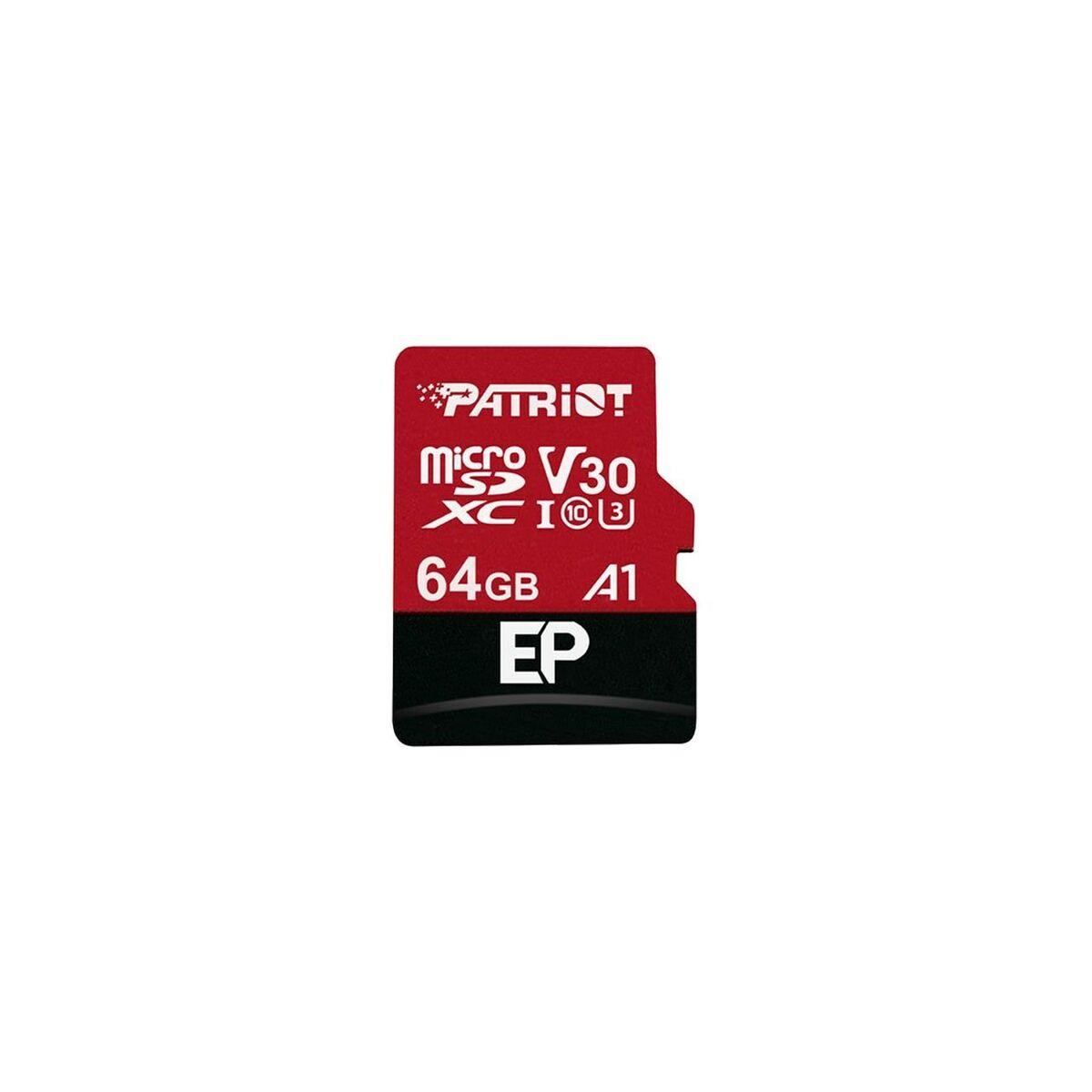 Scheda Micro SD Patriot Memoria PEF64GEP31MCX 64GB