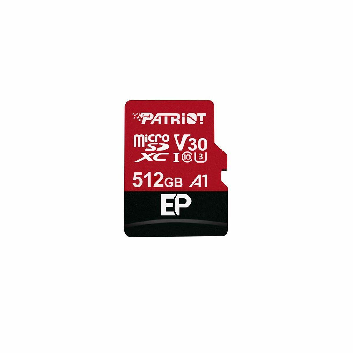 Scheda Micro SD Patriot Memoria EP V30 A1 512GB