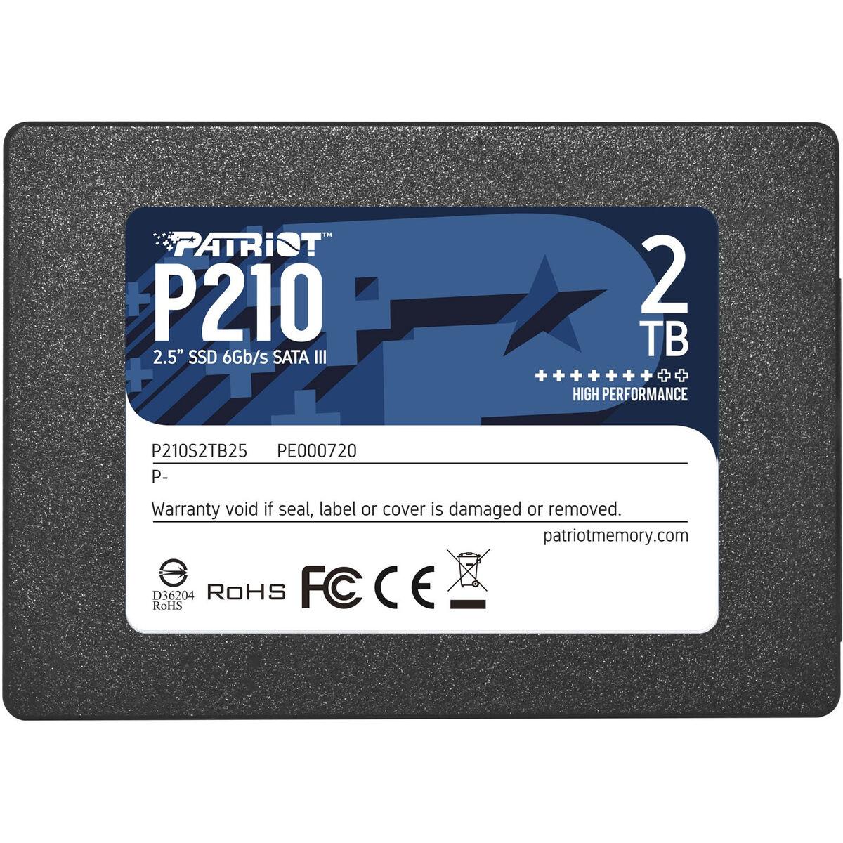 SSD Patriot Memory P210 2.5" 2 TB Serial ATA III [P210S2TB25]