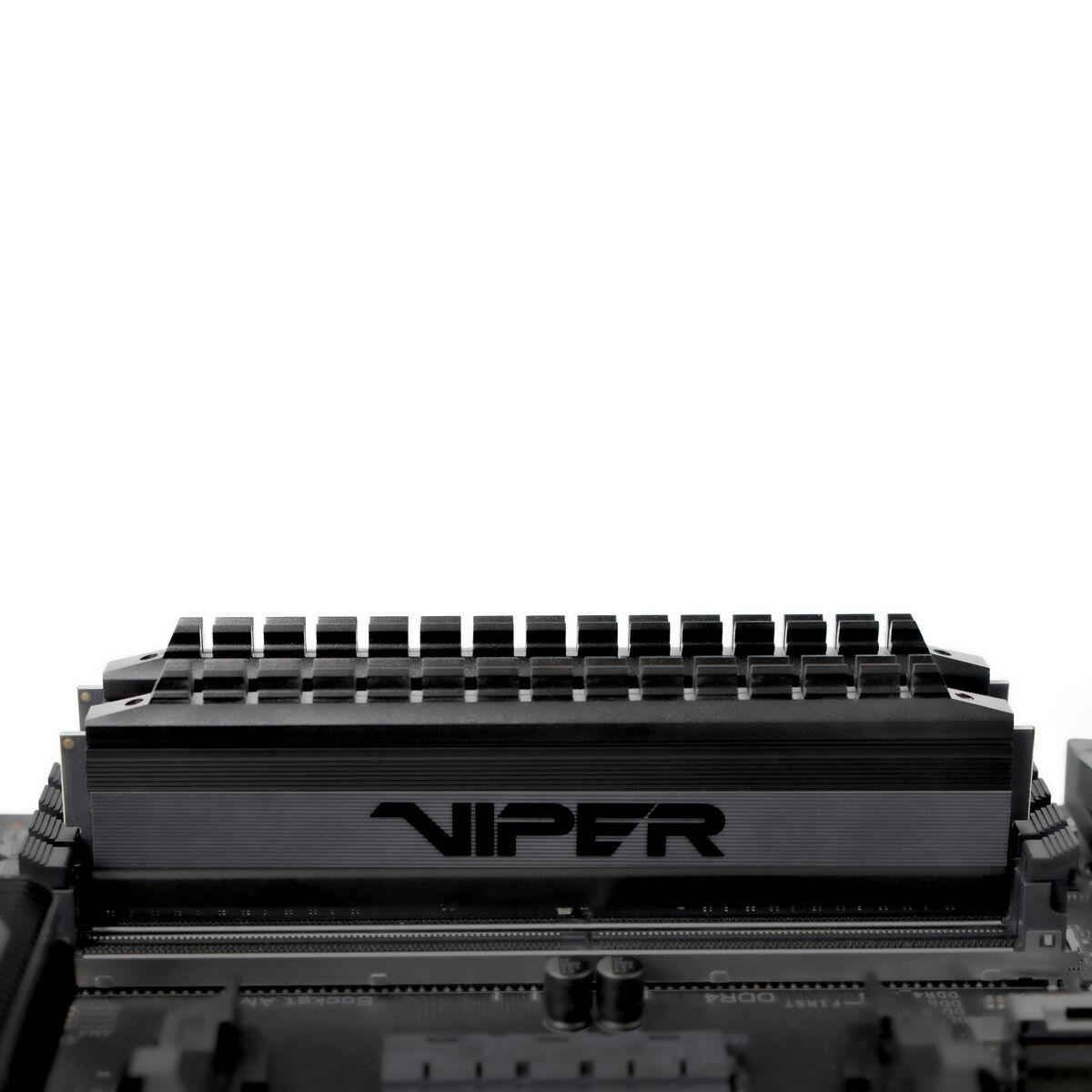 KIT DDR4 PATRIOT "VIPER 4 BLACKOUT" 16GB (2x8GB) 4400Mhz CL18 - DUAL CHANNEL PVB416G440C8K
