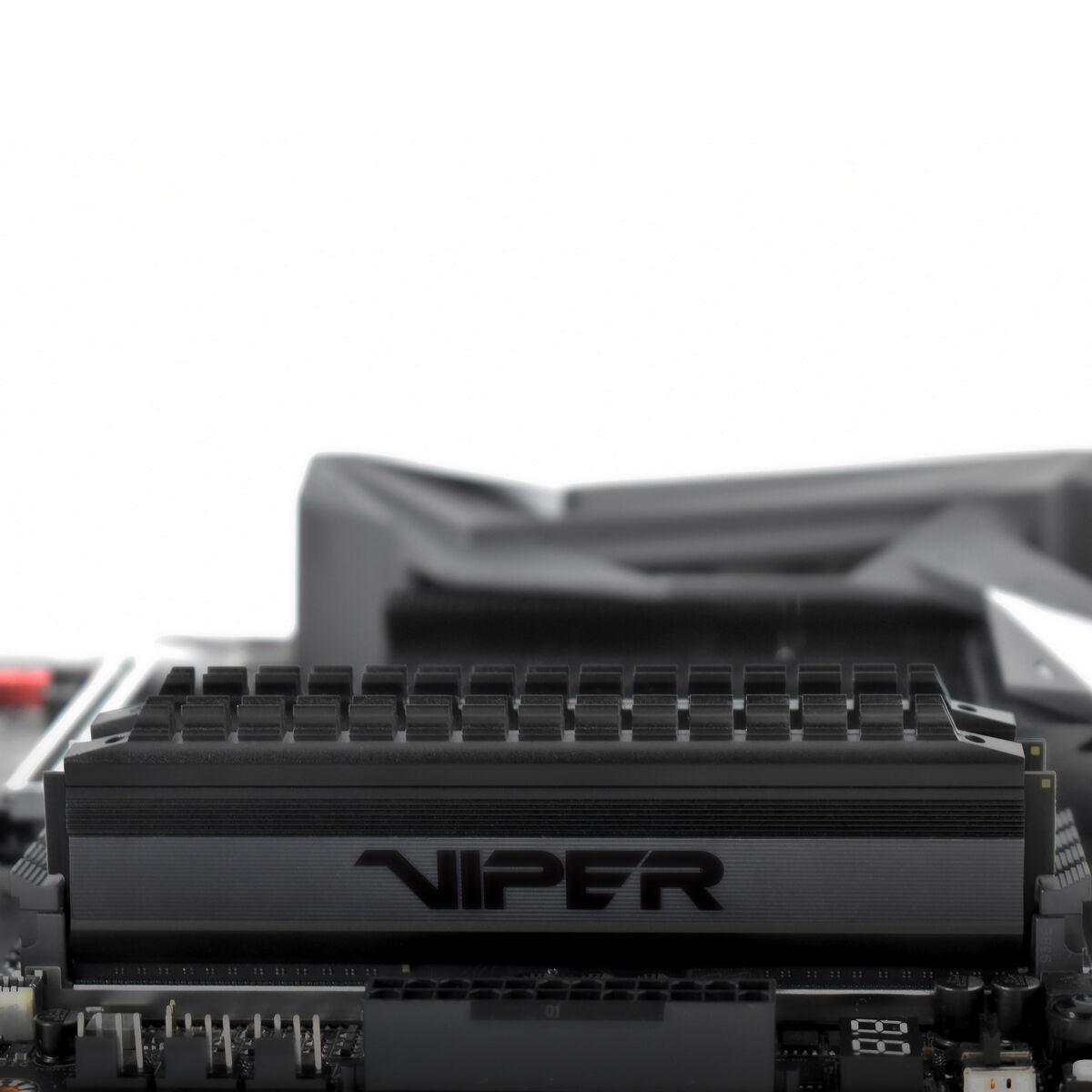 KIT DDR4 PATRIOT "VIPER 4 BLACKOUT" 16GB (2x8GB) 4400Mhz CL18 - DUAL CHANNEL PVB416G440C8K