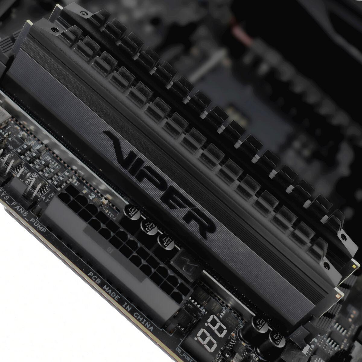 KIT DDR4 PATRIOT "VIPER 4 BLACKOUT" 16GB (2x8GB) 4400Mhz CL18 - DUAL CHANNEL PVB416G440C8K