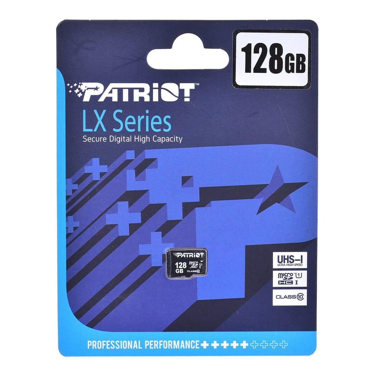Scheda Micro SD Patriot Memoria PSF128GMDC10 Nero 128GB
