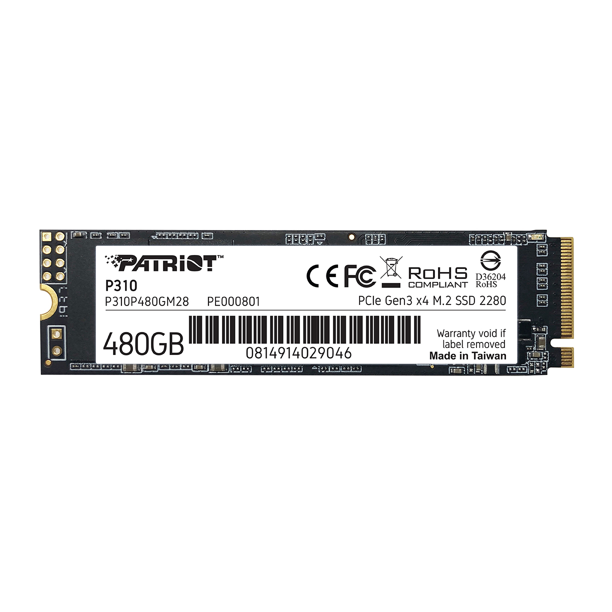 P310 480 GB PCIe 3.0 x4...