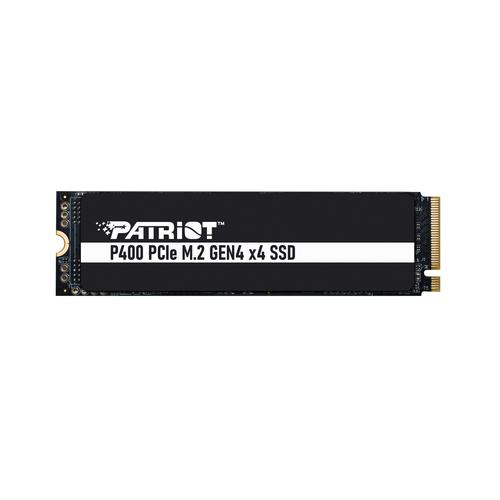 SSD PATRIOT 1TB P400 M.2280 PCIe Gen4 x4 NVMe READ:5000MB WRITE:4800MB/S - P400P1TBM28H - GAR. 3 ANNI