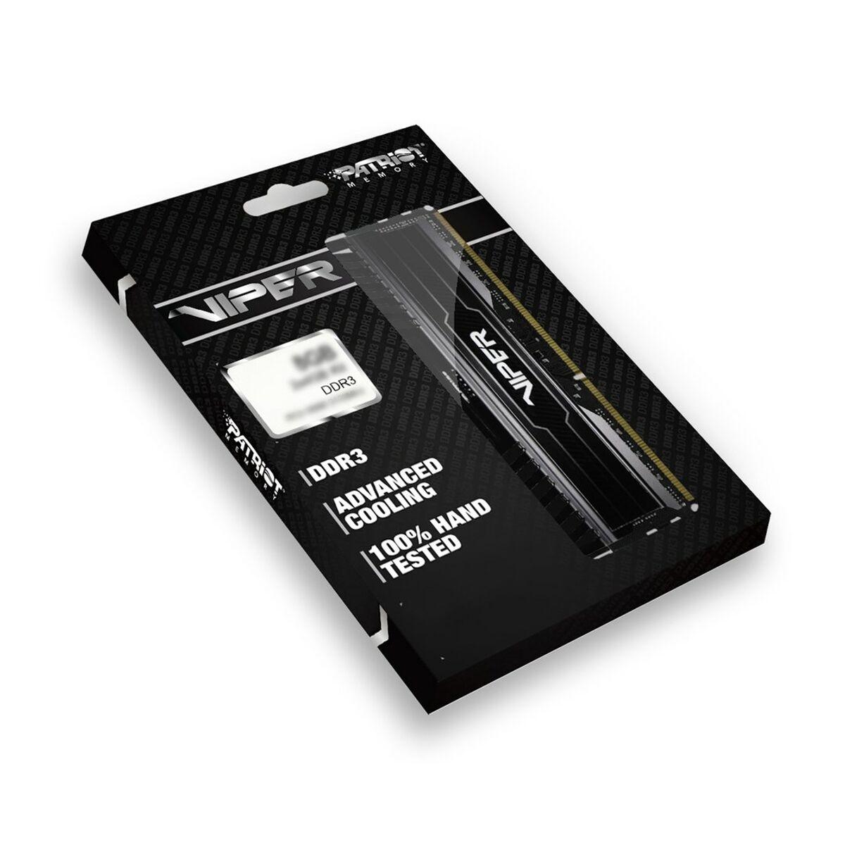 KIT DDR3 PATRIOT 8GB (2x4GB)1600Mhz "VIPER 3" - CL9 - PV38G160C9K
