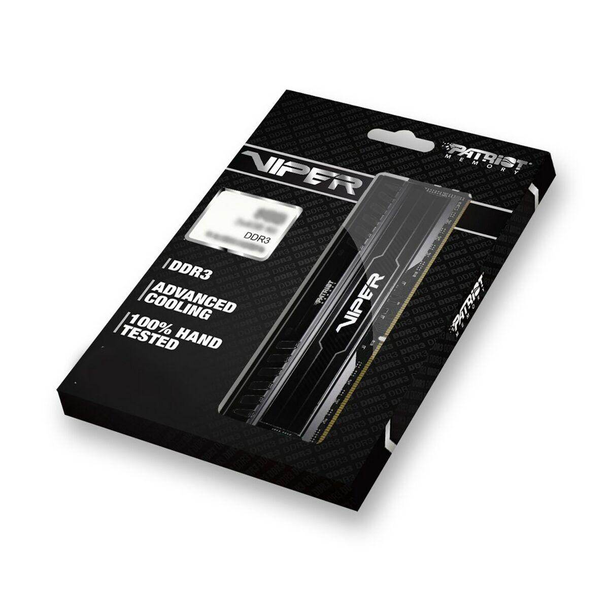 KIT DDR3 PATRIOT 8GB (2x4GB)1600Mhz "VIPER 3" - CL9 - PV38G160C9K