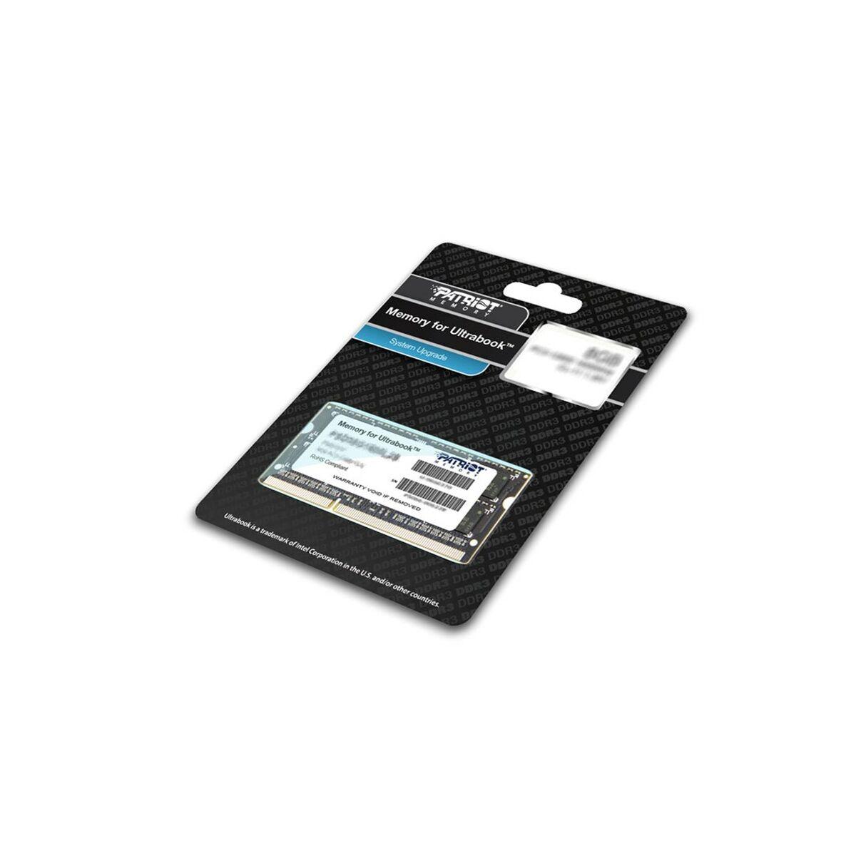 DDR3 x NB SO-DIMM PATRIOT 4GB 1600MHz - PSD34G1600L2S