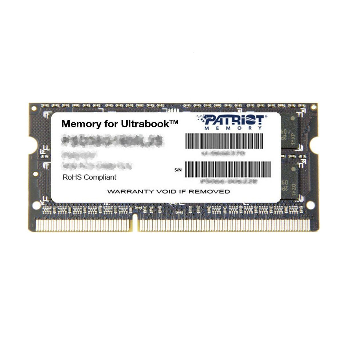 DDR3 x NB SO-DIMM PATRIOT 4GB 1600MHz - PSD34G1600L2S