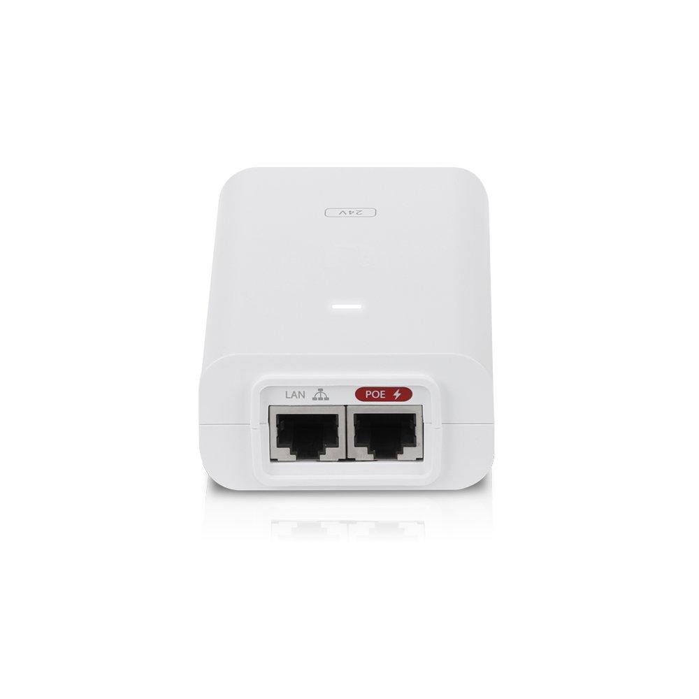 Ubiquiti POE-24-24W-G-WH Alimentatore PoE 24V 1A 24W Gigabit