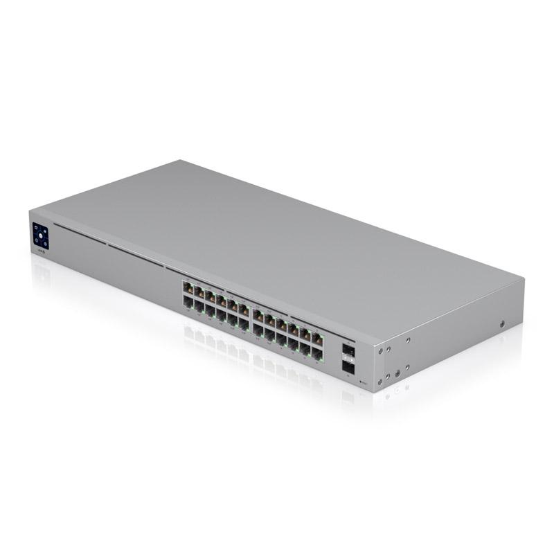 Ubiquiti USW-24-POE | Switch | UniFi, 24x RJ45 1000Mb/s, 16x PoE+, 2x SFP