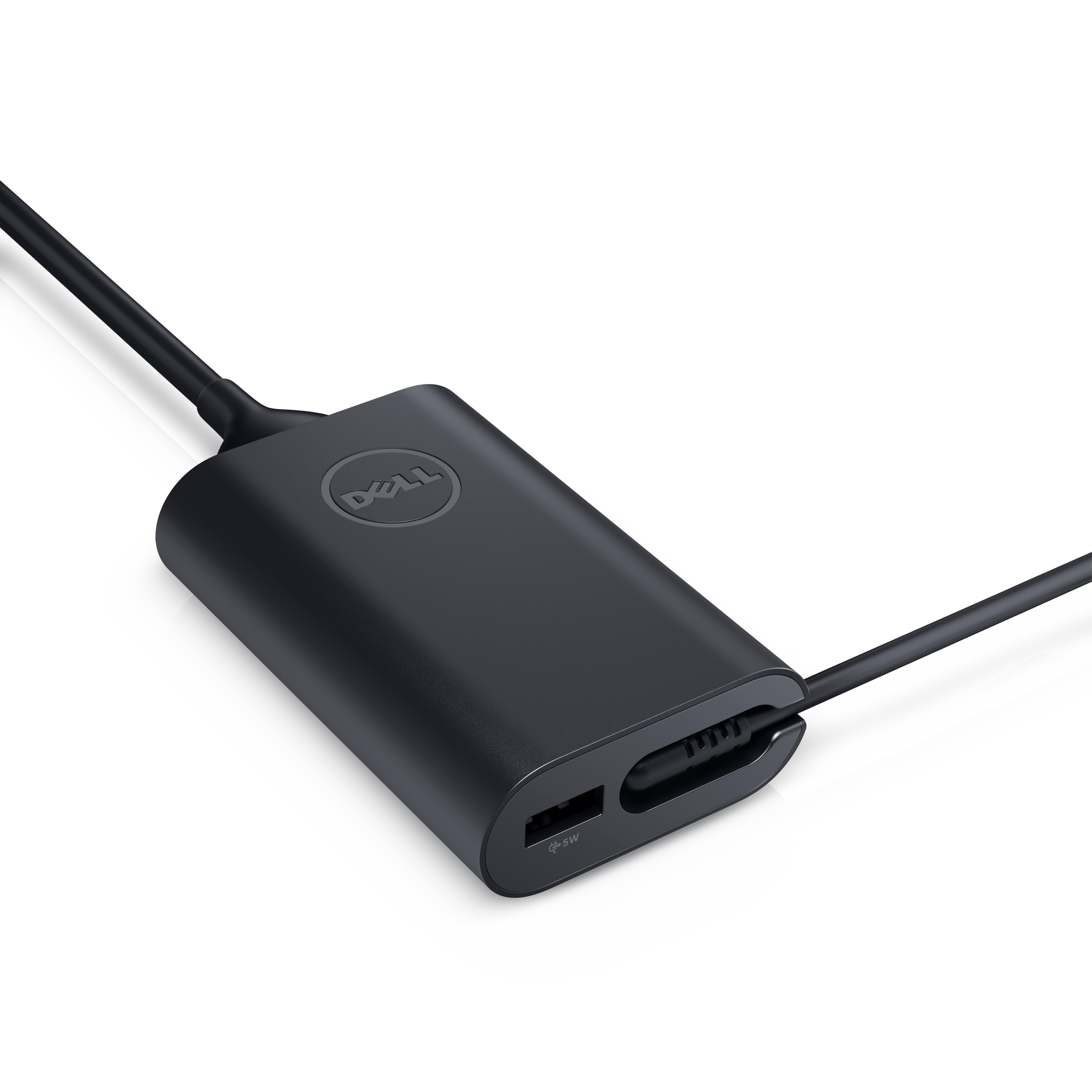DELL Y91PF adattatore e invertitore Interno 45 W Nero (AC Adapter 45W USB Type-C includes power cable)