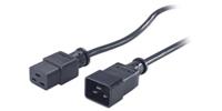 APC PWR Cord C19 - C20 0.6 m Nero 06 m Accoppiatore C19 Accoppiatore C20