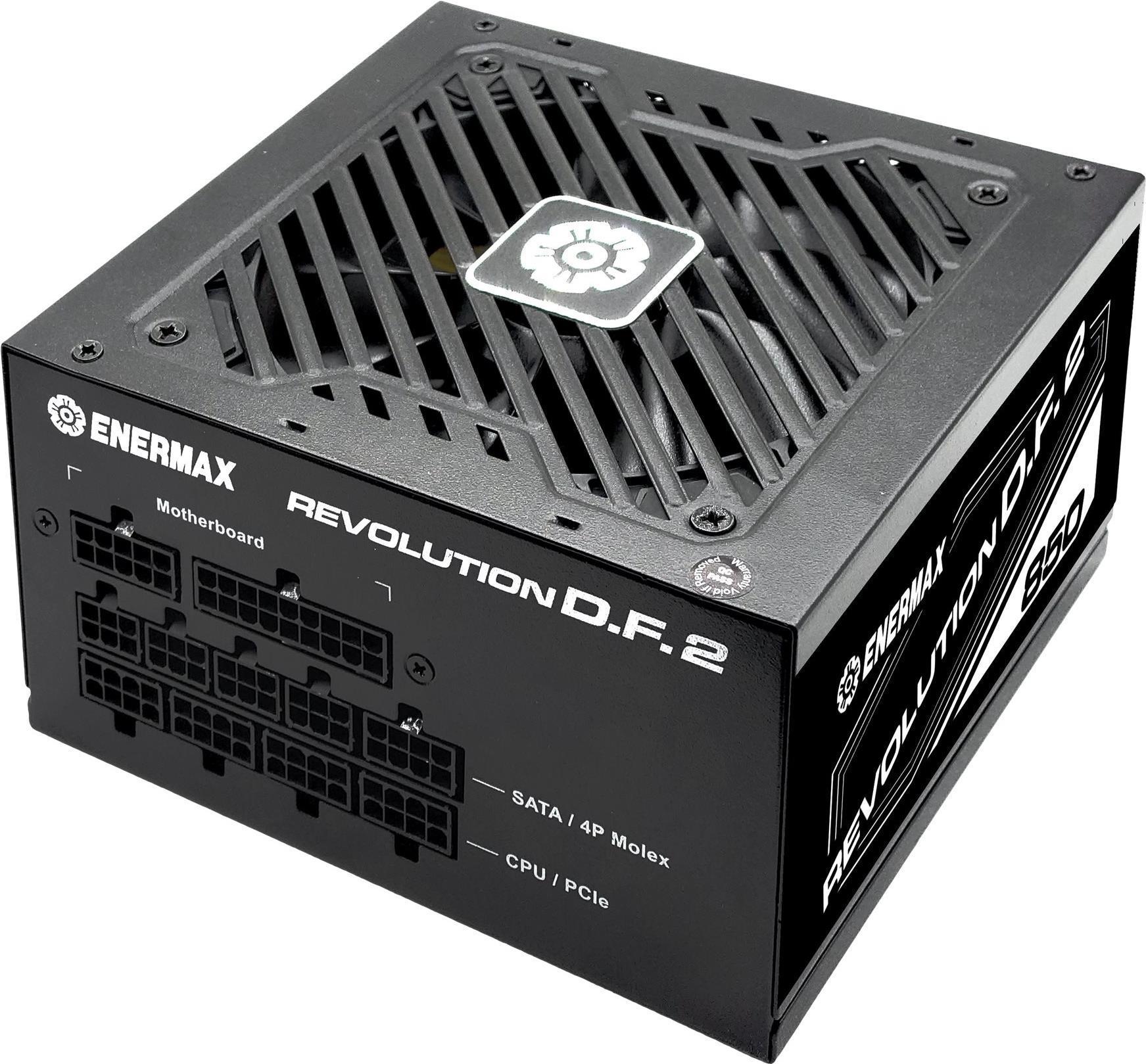 Enermax Revolution D.F. 2 ERS850EWT - Alimentatore (interno) - ATX12V - 80 Plus Gold - AC 100-240 V - 850 Watt