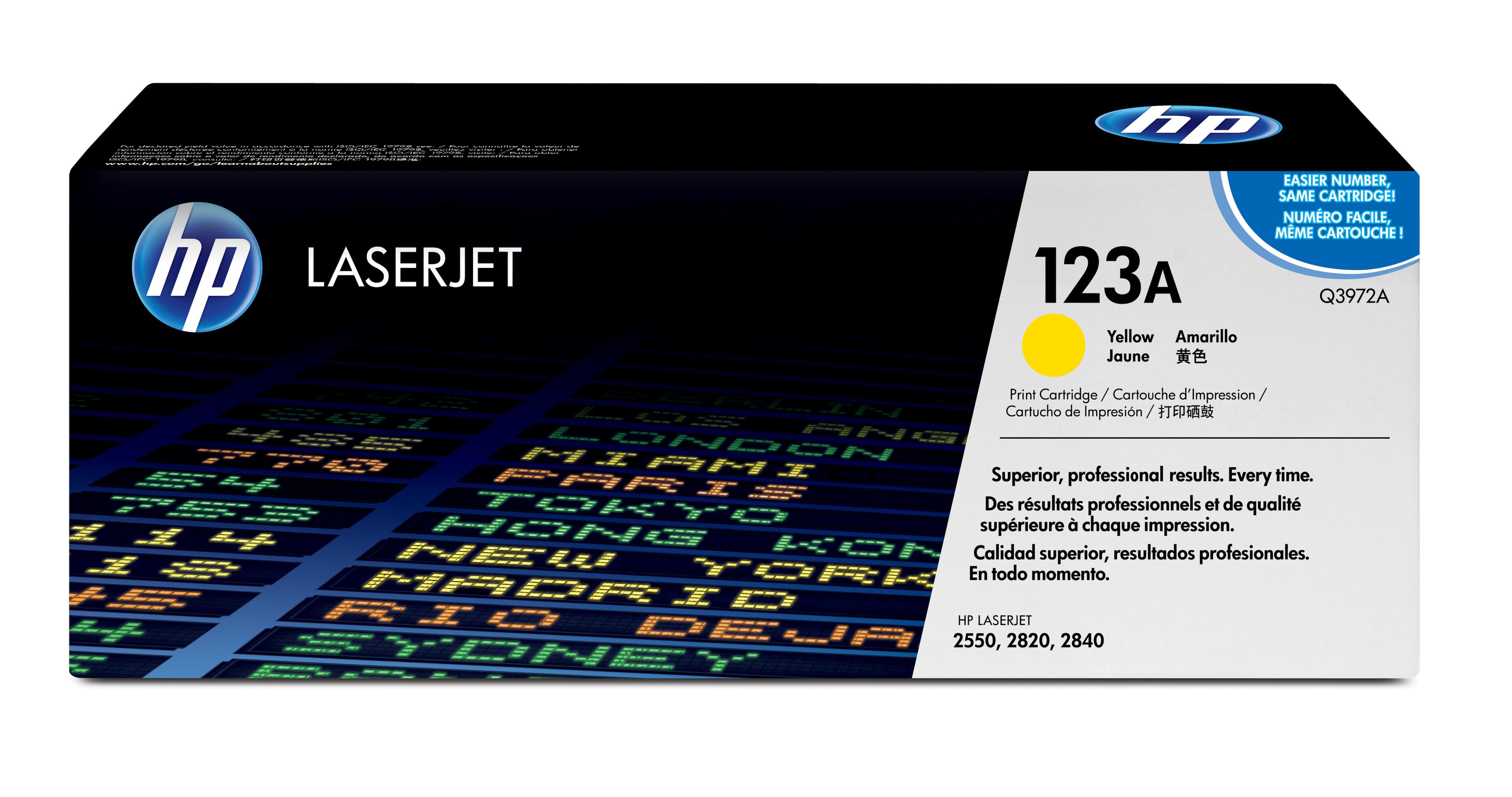 HP 123A Yellow Original...