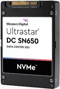 Western Digital DC SN650 U.3 15mm 15360GB PCIE BICS5 ISE (0TS2375)