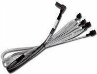 LSI CBL-RA8087-08M Cavo multilano SFF8087 a SFF8087 LSI00312 angolato da Avago 80CM