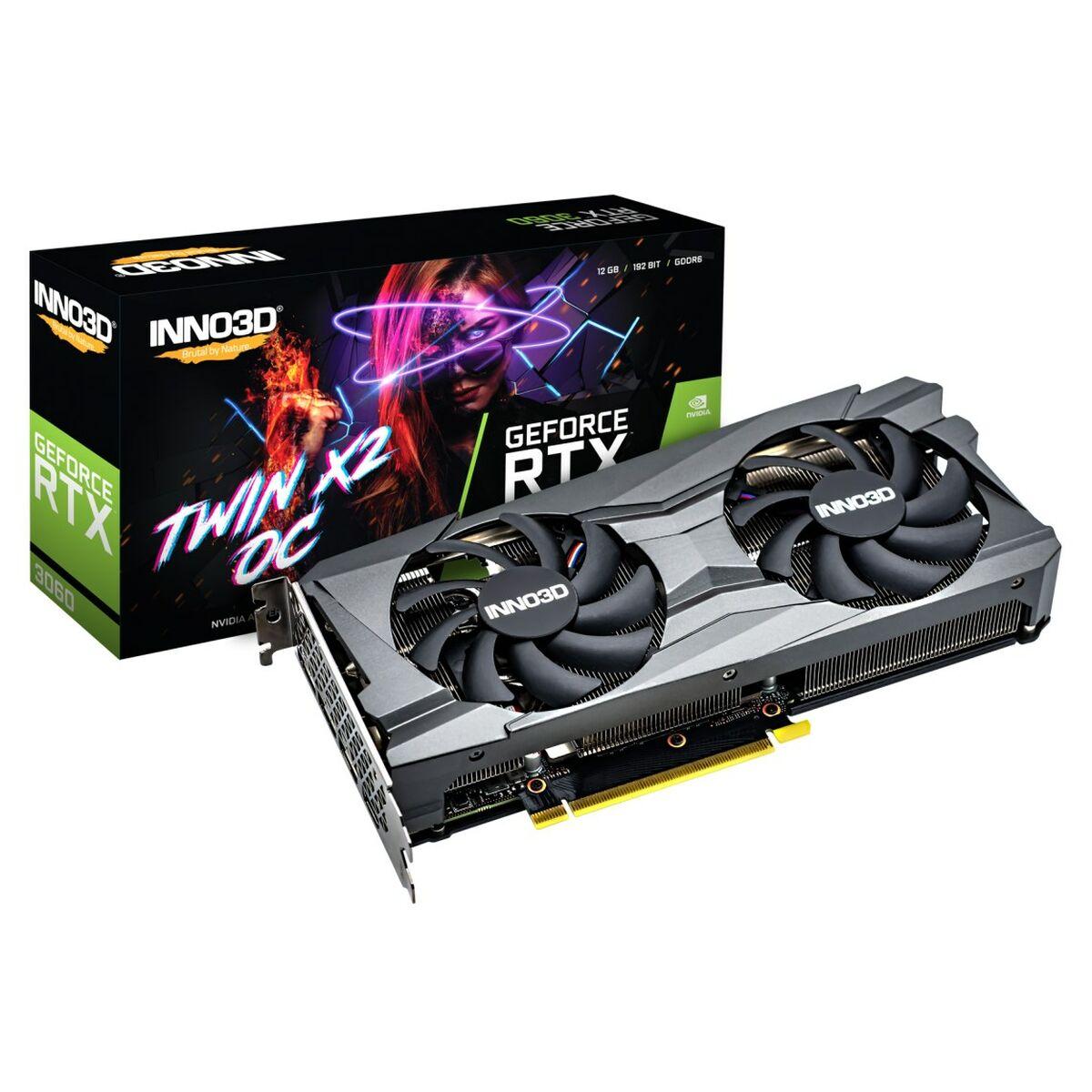 Scheda grafica INNO3D GeForce RTX 3060 TWIN X2 OC LHR 12GB GDDR6 3xDP/HDMI