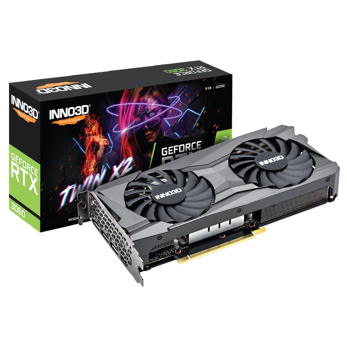 Scheda Grafica INNO3D GeForce RTX 3060 Twin X2 8 GB GDDR6