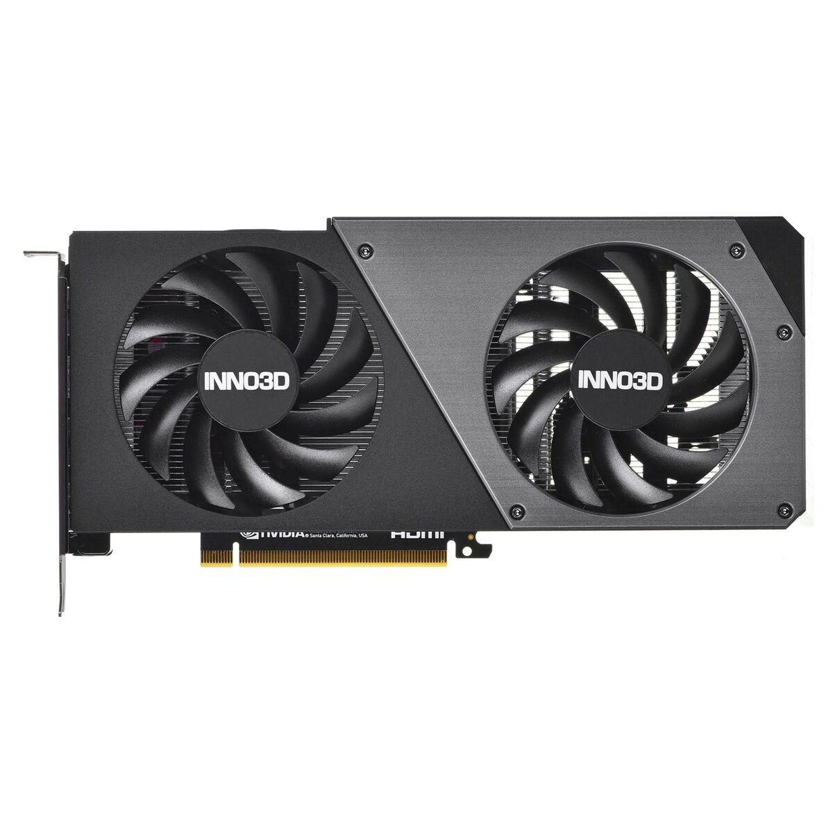 Inno3D GEFORCE RTX 4060 TWIN X2 NVIDIA 8 GB GDDR6 (Inno3D Nvidia GeForce RTX 4060 Twin X2 8GB Graphics Card)