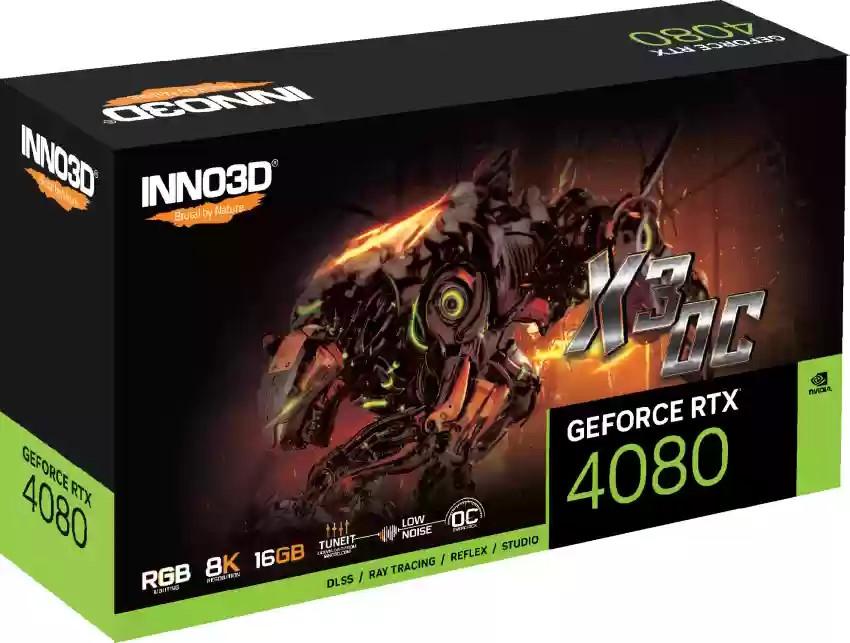 INNO3D VGA GEFORCE RTX 4060, RTX 4060 COMPACT, 8GB GDDR6, DP*3/HDMI