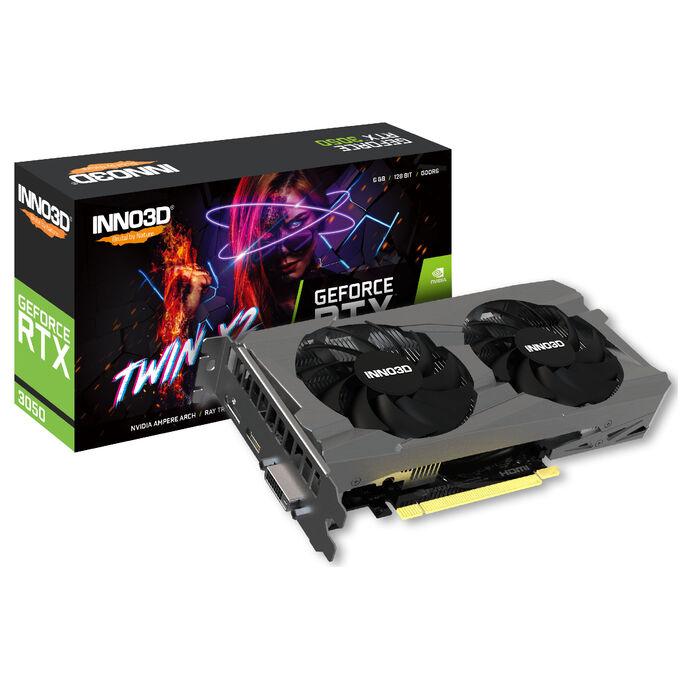 Inno3d GeForce RTX 3050 V2 Twin x2 6 GB GDDR6